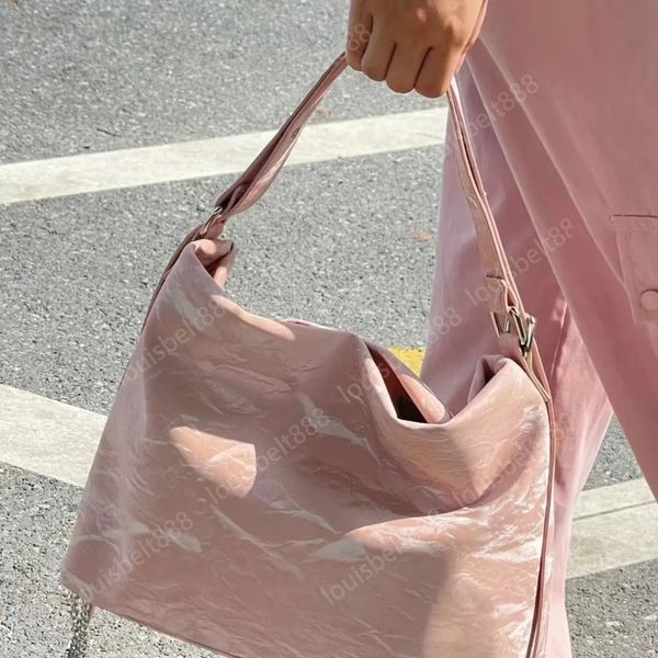 NUOVA borsa da donna in PU smerigliato rosa 2024 Borsa da donna Borsa a tracolla Borsa a tracolla Zaino Borse per trucco Portafoglio Shopping bag 33CM