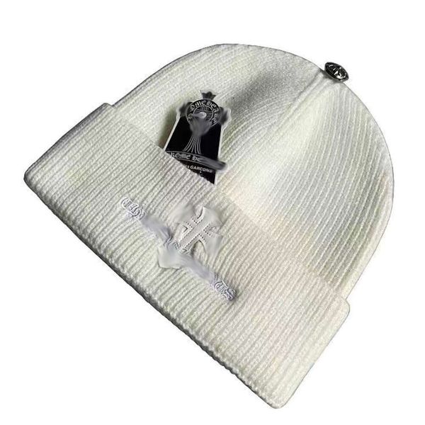 Designer Hut Luxus Beanie Wintermütze Männer Frauen Hüte Marke Chr Warme Motorhaube Sanskrit Hufeisenherzen Kopfbedeckung Casquette Weibliche Wolle Kaschmir Strickmützen OYSV