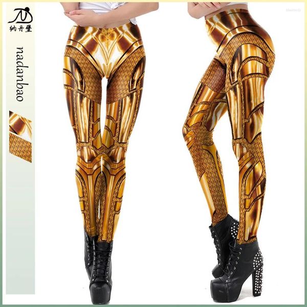 Hersteller von Damen-Leggings, Direct Movie Woman-Kostüm, 3D-Digitaldruck, elastische Fitness-Strumpfhose für Damen