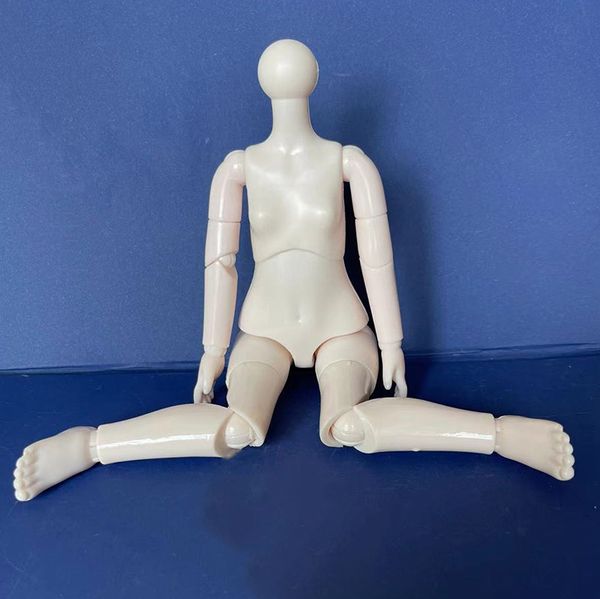 Симпатичная сделай DIY 30 см ручной макияж куклы Multi-Joint Movilable 1/6 BJD кукла с 3 пары глазами детские девочки для девочек-игрушка подарка на день рождения подарки на день рождения