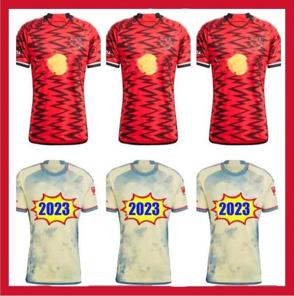 2024 Jerseys de futebol vermelho BURKE LUQUINHAS VANZEIR AMAYA NEALIS TOLKIN MORGAN BULLS 24 25 MLS futebol masculino camisa infantil