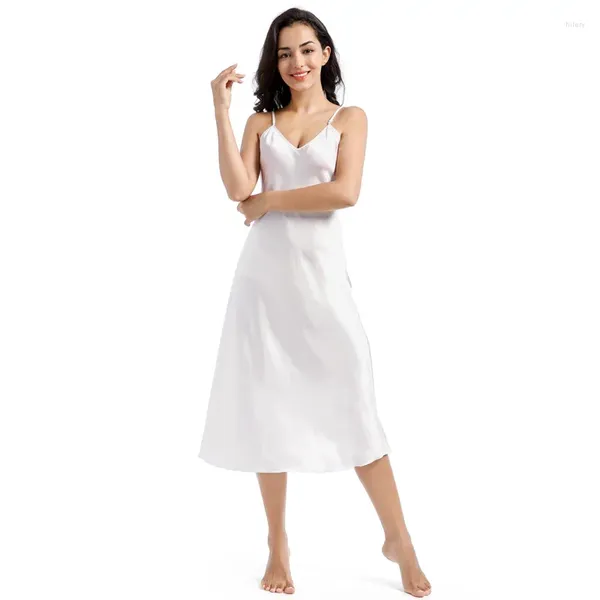 Home Abbigliamento Pigiami da donna Taglie forti XXL Medio lungo Vestibilità slim Grande scollo a V Può essere indossato all'esterno Colore sottile Ding Sleep