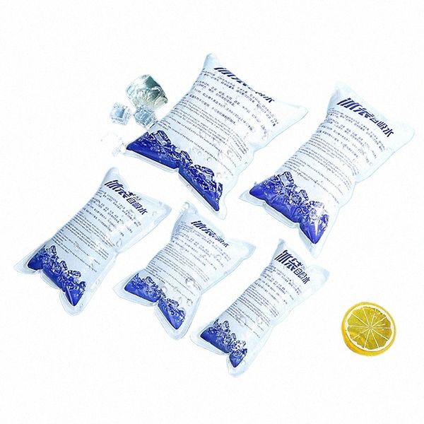 10 pezzi riutilizzabili Ice Pack TNT borsa del ghiaccio assorbente impermeabile portatile borsa termica morbida cibo fresco ristorante gel mantenere borsa del ghiaccio 79zN #