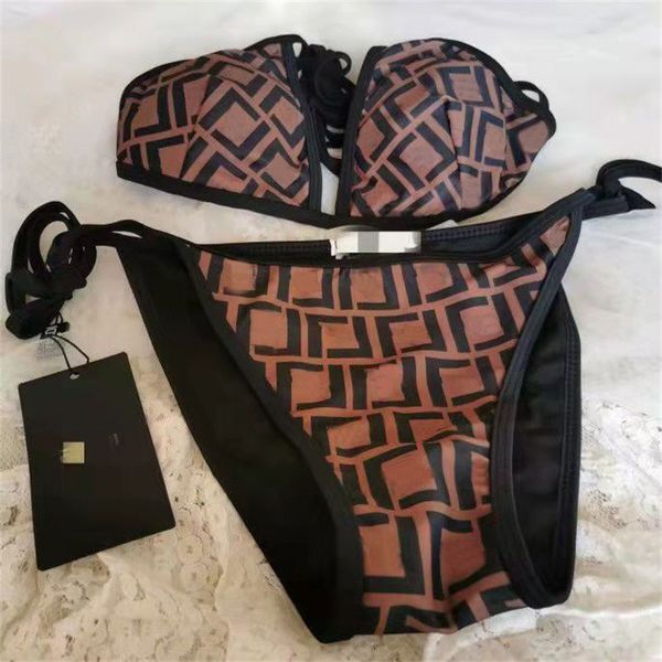 Costume da bagno di design di lusso bikini da donna sexy bikini da spiaggia Fashion Letter Summers esplosione costume da bagno diviso per donna