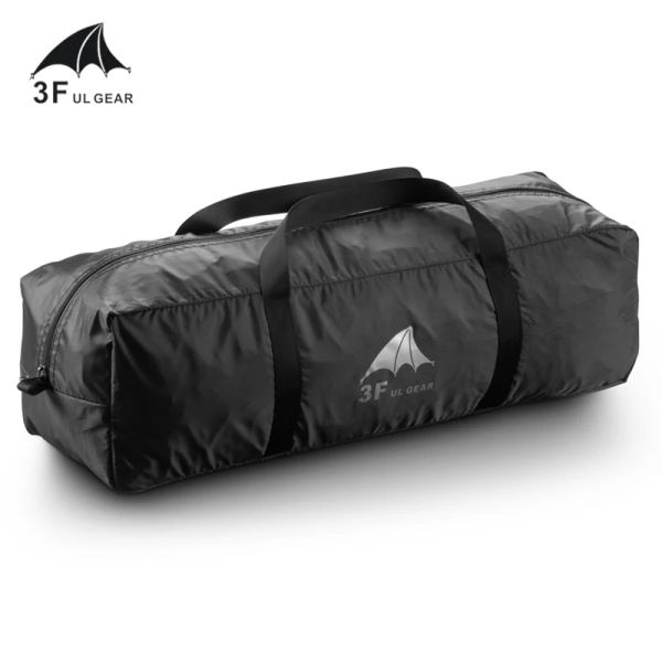 Bolsas 3f Bag de armazenamento de engrenagem UL para equipamentos de acampamento de barraca ao ar livre 210t Polyester 150d Oxford Fabric Bolsa de Bolsa de Viagem de Grande Capacidade