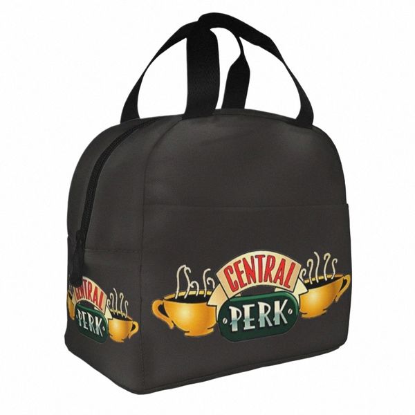 Paar Beste Freunde Central Park Isolierte Lunchtasche Freunde TV-Show Mittagessen Ctainer Kühltasche Tote Lunchbox Lebensmittel Handtaschen Z8um #