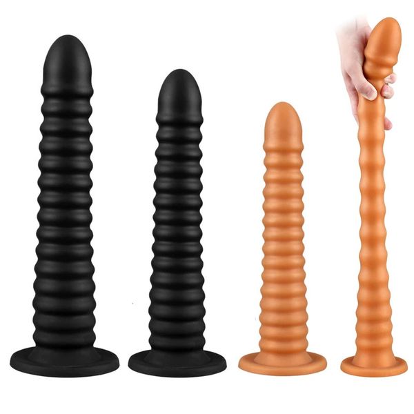 Riesiger Analdildo Silikon Big Butt Plug Anus Expansion Prostatamassager G-Punkt Vagina Stimulator Erwachsenes Geschlechtsspielzeug für Frau Männer Homosexuell 240326