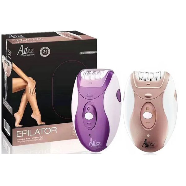 Epilatore femminile ricaricabile per depilazione elettrica Epilatore femminile per viso gamba bikini ascellare corpo completo 240320