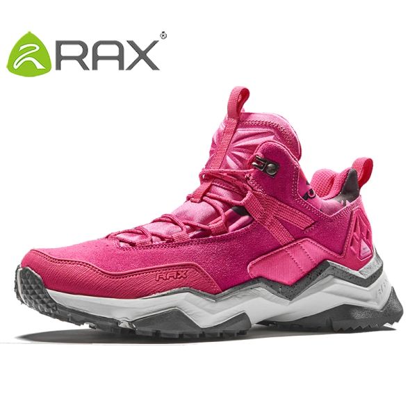 Boots Rax Sapatos de caminhada feminina Soas à prova d'água para montagem profissional Mulheres anti -Visle -Mountinging Shoes de trekking