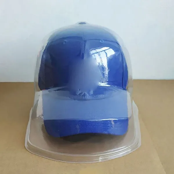 Мячовые кепки, двухслойный держатель из материала, прозрачная коробка для демонстрации бейсбола, пылезащитный чехол
