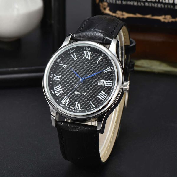 2023 Wave Wrist Steel Band Three Needle Quartz Famous Fashion Style Herrenuhr