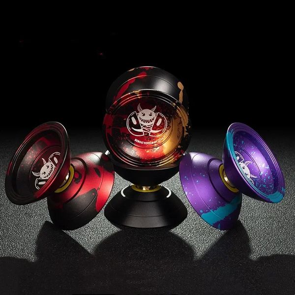 Yoyo Profesyonel Magic Metal 10 Top Rulman Alaşımlı Alaşımlı Alüminyum Yüksek Hızlı Hızlı Yo Klasik Oyuncaklar Çocuklar İçin 240329