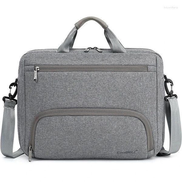 Рюкзак, деловая сумка для ноутбука, мужская сумка, простой модный портфель большой емкости, многофункциональный на одно плечо