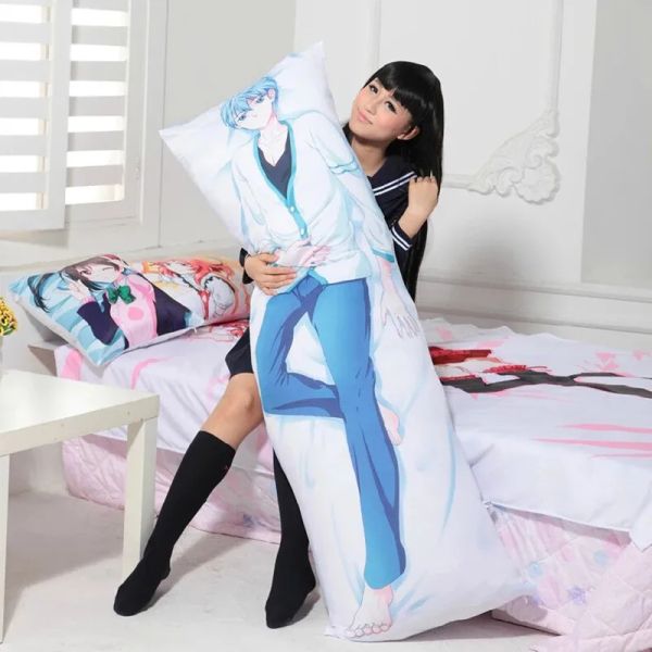 Dakimakura anime loli kız çift taraflı baskı ömür boyu vücut yastık kapağı
