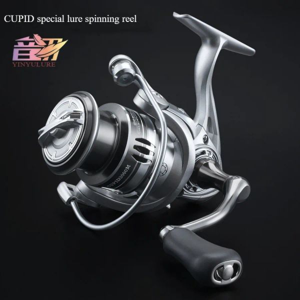 Carretilhas YINYULURE 2023 CUPID Carretilhas de pesca Spinning Reel Metal Handle