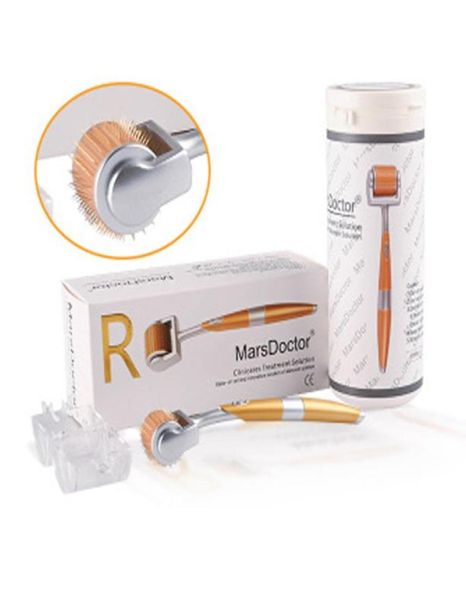 192 Derma Roller Micro agulhas de titânio Sistema de agulhas anti -envelhecimento mesoterapia para cuidados faciais microneedling8369489