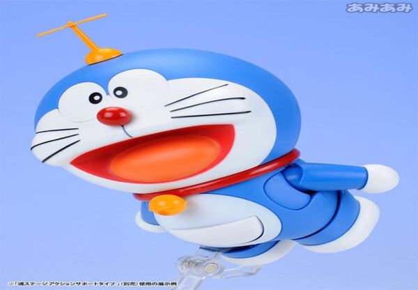 Novo desenho animado Doraemon Figuras de ação PVC Anime Toys Cartoon Adorável um sonho Doraemon Cat Mascot Cartoon8442621