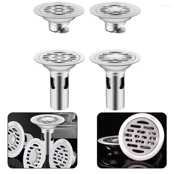 Accessorio per bagno set pavimento in acciaio inossidabile drenini anti-odor Disciatore per doccia per doccia copertura vano per perdita di terra per perdita di terra cucina hardware