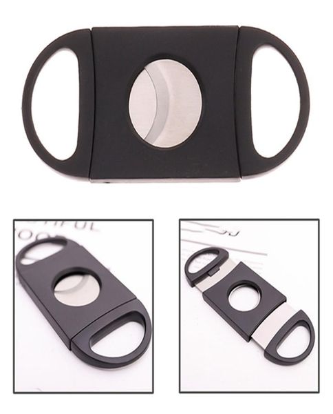 Blade a doppia lame in acciaio inossidabile per tagliata per sigari a forbici per sigari tascabile gadget fumare accessori per utensili da ghigliottina 3 tipi1181376