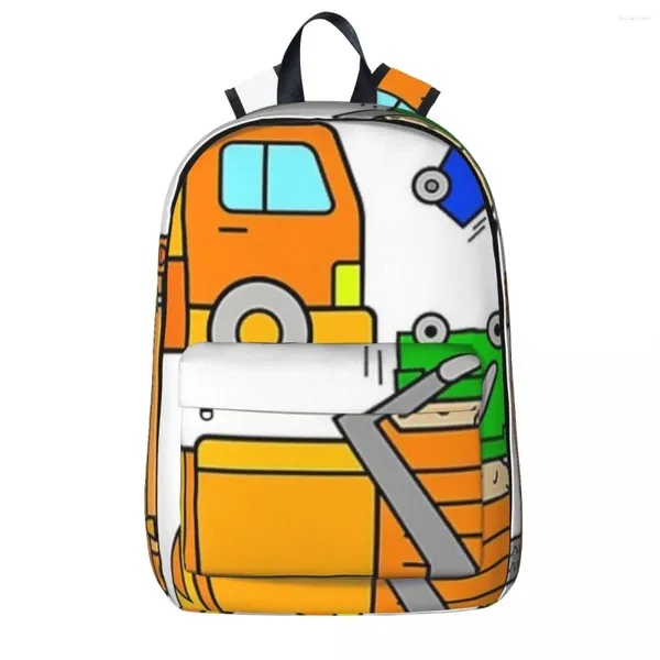 Rucksack Müllwagen Design Trashtruck