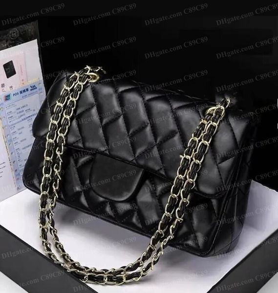 Top Designer Bag Womens Classic Gold Chain Кожаная мессенджера для покупок сумки для плеча сумки сумки сумочки с мешками кросс -кусоч