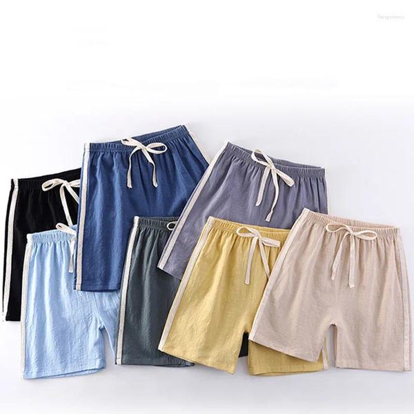 Shorts 2-12 y Bithdler per adolescenti pantaloni corti ragazzi ragazzi cotone cotone baby boy ragazza casual color unisex