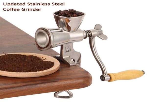 Güncellenmiş Mısır Miller Paslanmaz Çelik Öğütme Makinesi Fıstık Soyut Soyut Ceviz Kahve Fasulyesi Öğütücü Yok Demir Yok Alüminyum NO 2004632