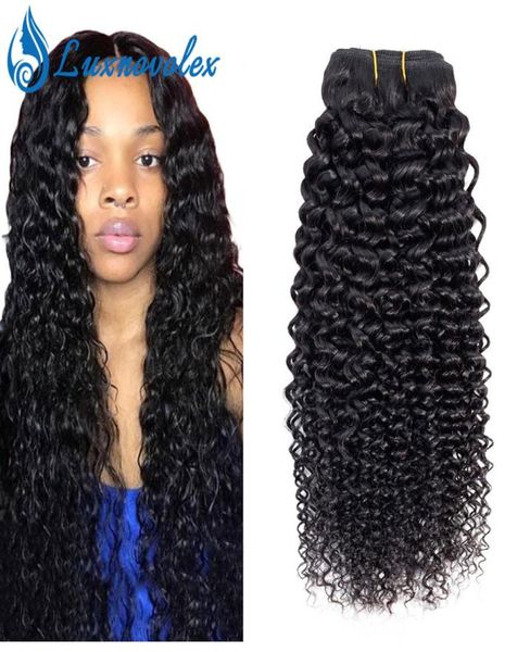 8a Brasileiro Cabelo Curly Pacacos 100 Não processados ​​Brasileiro Cabelo Curly Humano Teca Pacotes Natural Cor 9009366