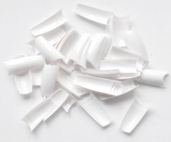 500pcs in una confezione French Nails TIPS 10 Diverse dimensioni Bianco Falso francese Classe X11353479323