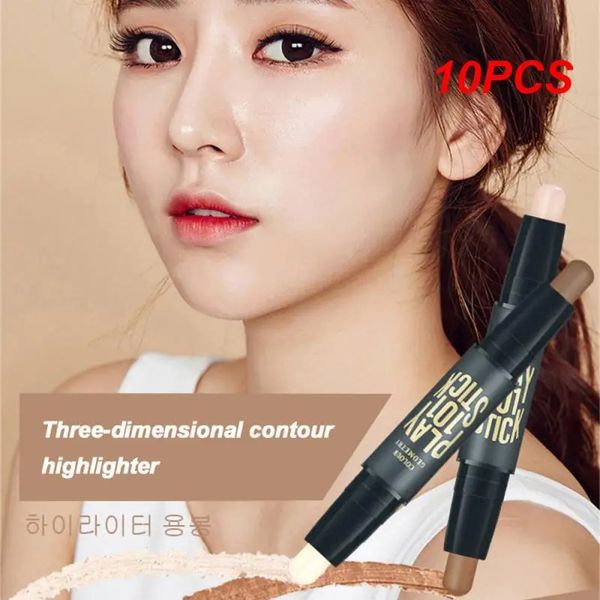 10pcs Face Professional Foundation Concealer Concealer Penna Long Lunga White Dark Circles Corrector Eye Stick Pencil Cosmetic 240426