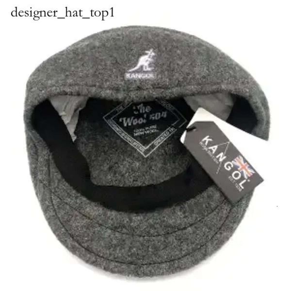 Ball Caps Kangol American Style Kangaroo Designer высококачественная мода настоящая шерстяная шляпа для женщин Французский художник осень и зимний берет мужчины женские шляпы 5795