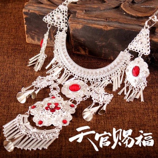 Anhänger Halsketten Anime Himmel Beamter des Segens Halskette Tian Guan Ci Fu Hua Cheng Xie Lian Cosplay Schmuckschmuck Juwelier Accessorie