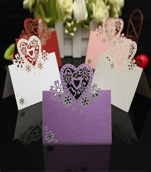 25 PCSSET Laser Cut Inviti di nozze Cards Cards Pearl Paper Love Birthday Card Card Hanniversary Gifts Postcard Party Decor9712751