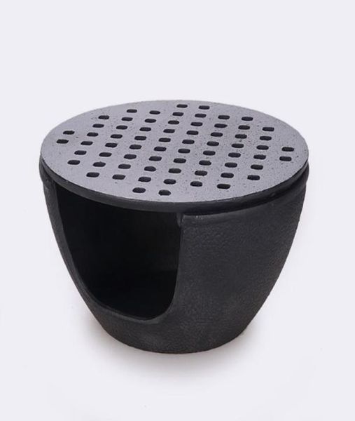 Pequenas grades de churrasco de carvão para churrasco fundido churrasqueiro portátil Mini forno de chá portátil para o fogão do tom de capa Base 1585cm 1182423286