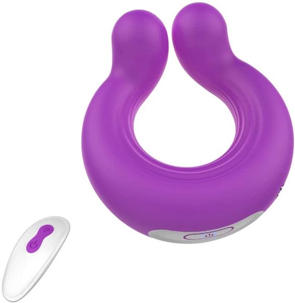 Vibrador para estimulação do pênis Vibrador de anel de galo com 9 vibrações poderosas de controle remoto sem fio sexo recarregável a5770056