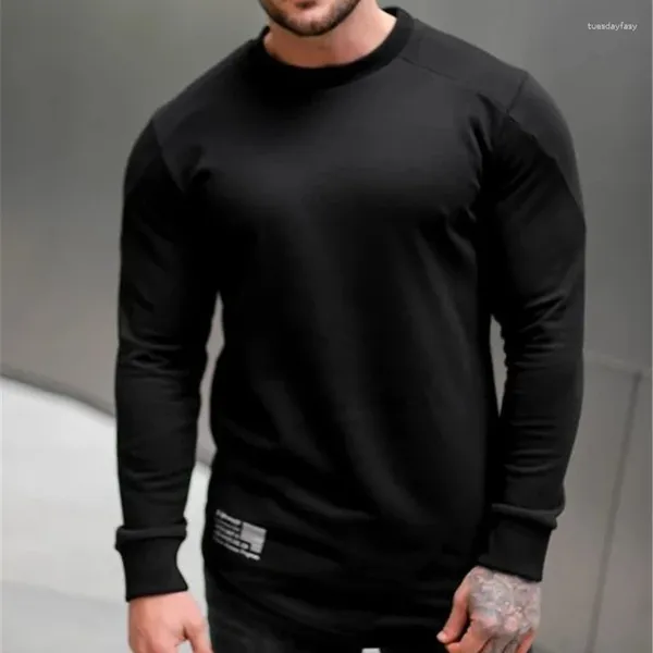 Camas de moletons masculinas camisetas fitness masculinas executando o auto-cultivo de auto-cultivação para treinamento de roupas esportivas de suéter muscular 2024 tendência