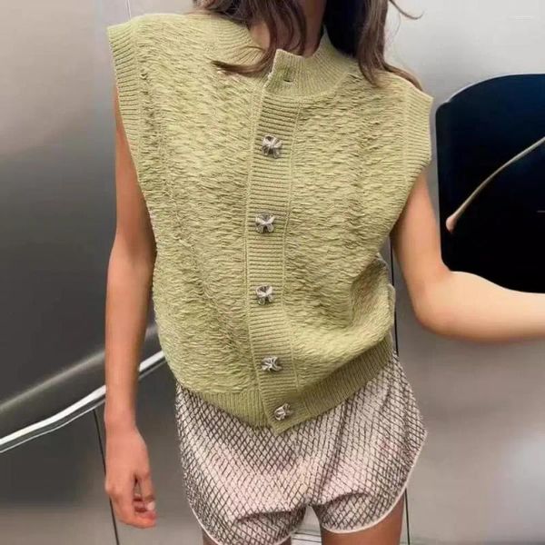 Giubbotti da donna DONNE DONNA CARDIGANE VERDE CAGLI MAGLIE MILETTO COMPLETTO COMPLETTO MOLTO SSRASSA SSHEVELLE VELETTORE PER GIETTORE DONNA MAGGIO COREANE VENTAGE VINTAGE