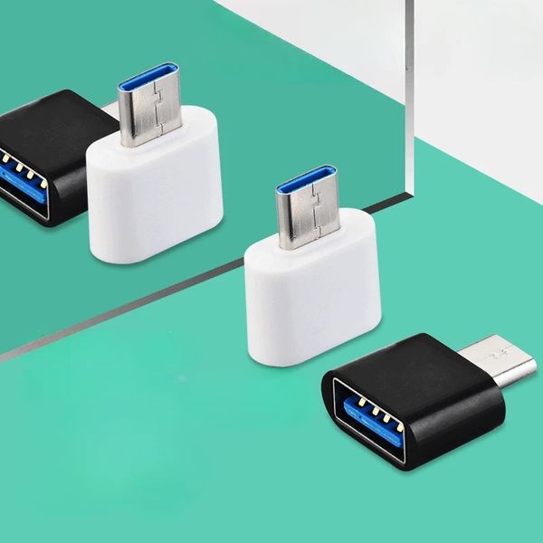 Typ C zu USB-Adapter 3.0 USB-C 3.1 männlich OTG Ein weiblicher Datenanschluss für MacBook Pro iPad Mini 6/Pro MacBook Air Typ C-Geräte C-Geräte