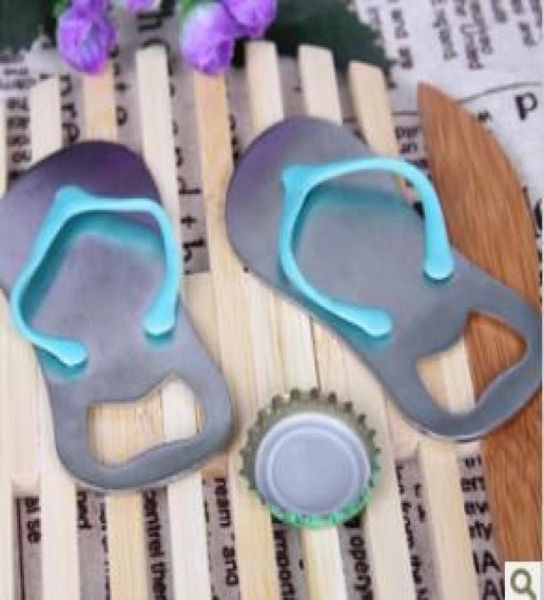 Apri d'apinatore di birra regalo per matrimoni Flipflop Sandal Bottle Aprile Apri del vino Slipper2117230