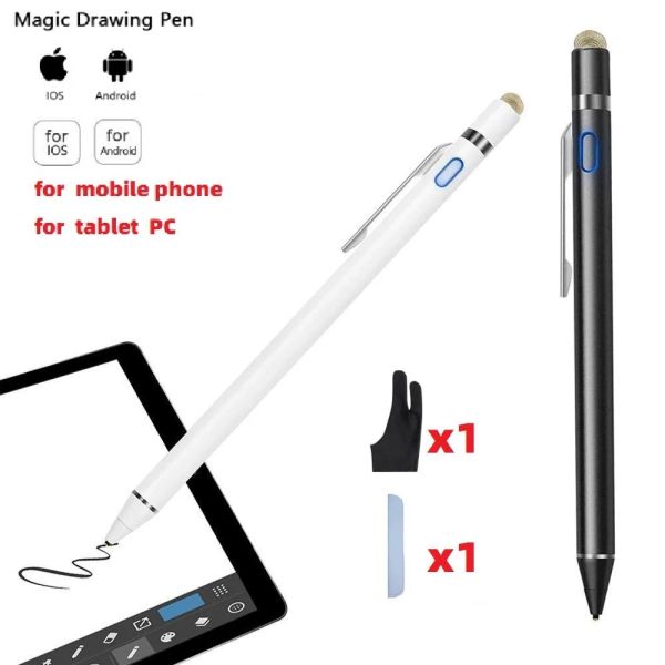 Penna a matita con tocco di stilo capacitivo universale per Apple iPad iPhone Huwei Xiaomi iOS Android Tablet per telefono con punta ultra fine