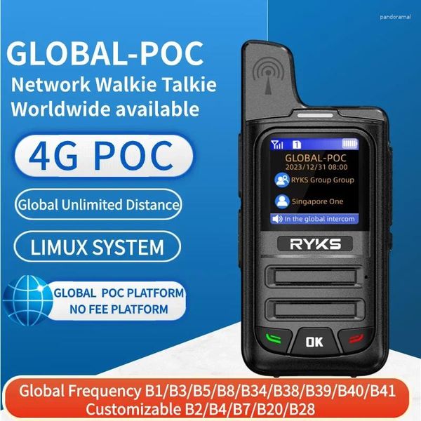 Walkie Talkie Ultimate Outdoor Handheld с 4G Full Network Communication - оставайтесь на связи в любом месте в любое время