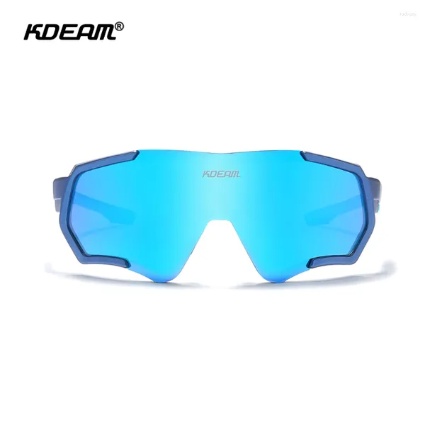 Occhiali da sole kdeam a prova di sole Uv400 ciclistica da donna 2024 Tr90 bicchiere da strada da strada maschio maschio occhiali da biciclette maschile mtb sport occhiali