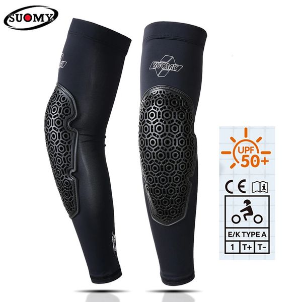 Suomy Motorcycle Elbow Cushion Ice Silk CE Сертификация летние велосипедные протектора локтя вне дорожных гонок