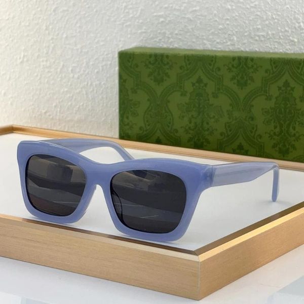 Frame di occhiali da sole 2024 Personalità di alta qualità Acetica J Classica Frame quadrata per uomini e donne Resistente Resistente Designer cantato