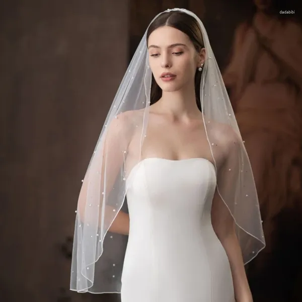 Veli da sposa Accessorio per abiti da sposa per capelli a strato singolo