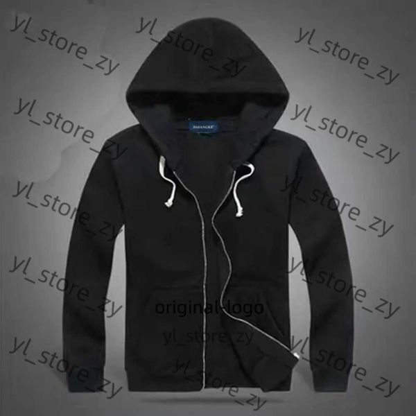 Polojacke Neue Hot Sale Herren Pole Hoodies und Sweatshirts Herumn Winter Casual mit einer Hood Sport Jacke Polos Leichtes und atmungsaktives Herren Hoodies 9307