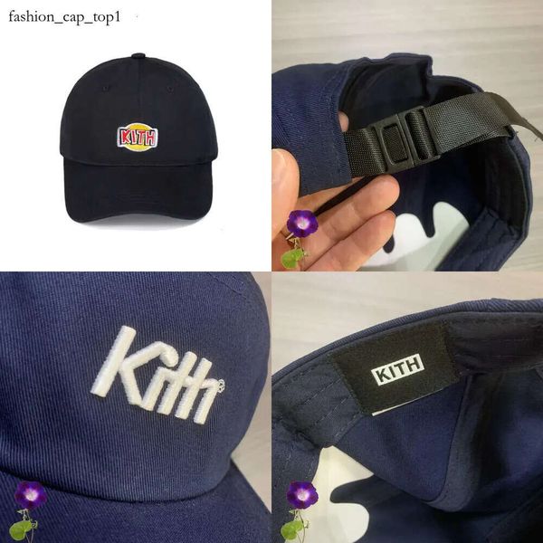 Designer Hat Modemarke Kith Hat Caps Ball HipHop Street Kith Baseball Storty Letter Stickerei wasserdichte Hut Männer Frauen Ed Cap Originalqualität Herrenhut