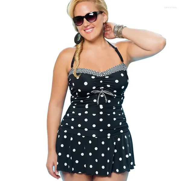 Costumi da bagno femminile set di bikini estivi donne fresche e grandi pois costumi da bagno a due pezzi per costumi da bagno per donne da bagno