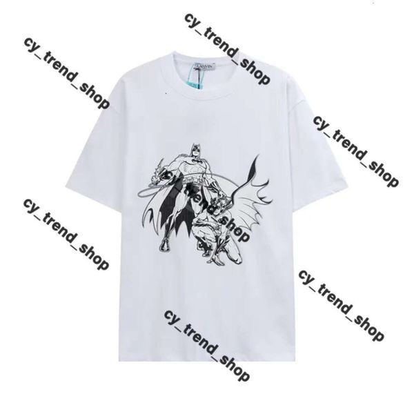 Lanvis Shirt Lavinss Tshirt Men Lanven Camisa Hiphop Impressão gráfica de grandes dimensões Gothic Smart Casual Harajuku Streetwear Y2K Tops Goth Men Lavine