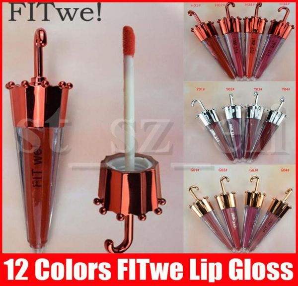 Lip Makeup Fit We Dachform Matt Liquid Lipstick Mode sexy 12 Farben Lip Gloss Lipgloss4250162